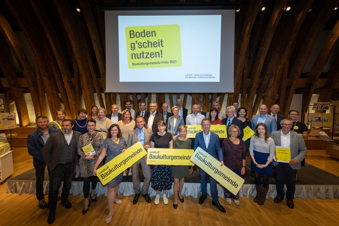 Verleihung Baukulturgemeindepreis
