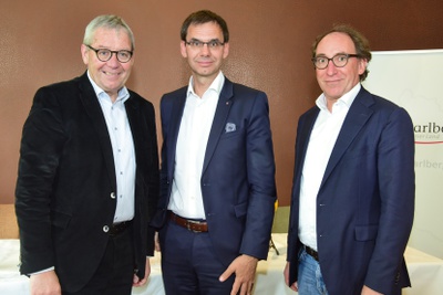 Die Novellen zum Raumplanungsgesetz und Grundverkehrsgesetz werden in die Begutachtung geschickt, teilten Landeshauptmann Markus Wallner, Landesstatthalter Karlheinz Rüdisser und Landesrat Johannes Rauch im Pressegespräch mit.