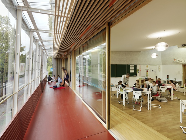 Volksschule Dorf Lauterach – © Foto: Paul Ott Volksschule Dorf Lauterach