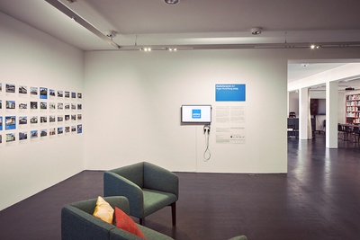 Ausstellungsansicht des Baukulturpreises der Hypo Vorarlberg 2025 | Foto © vai