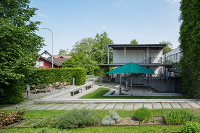 Gruber+Haumer Landschaftsarchitektur.OG | Pausenhof, Landesberufschule für das Gastgewerbe, Lochau