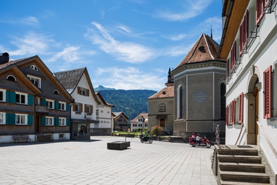 koselička Landschaftsarchitektur | Dorfplatz Bezau