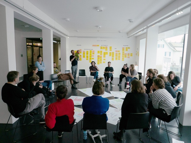 Workshop im vai – © Foto: zkmb Workshop im vai