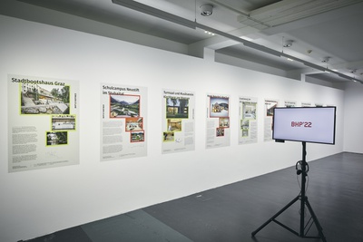 Ausstellungsfoto "ZV-Bauherr|innnepreis 2022" im vai