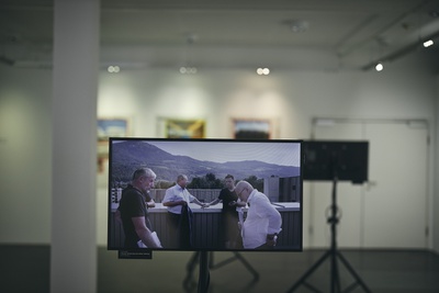 Ausstellungsfoto "ZV-Bauherr|innnepreis 2022" im vai