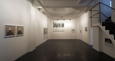 Blick in die Ausstellung "Raumbilderfolgen" im aut, Bildnachweis: © Günter R. Wett