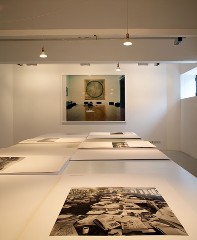 Blick in die Ausstellung "Raumbilderfolgen" im aut, Bildnachweis: © Günter R. Wett