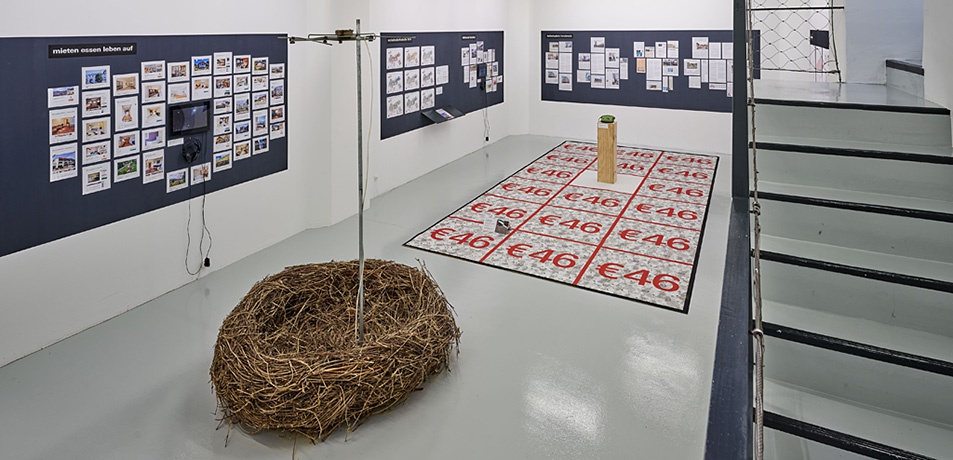 Blick in die Ausstellung im aut – © Günter Richard Wett Blick in die Ausstellung im aut