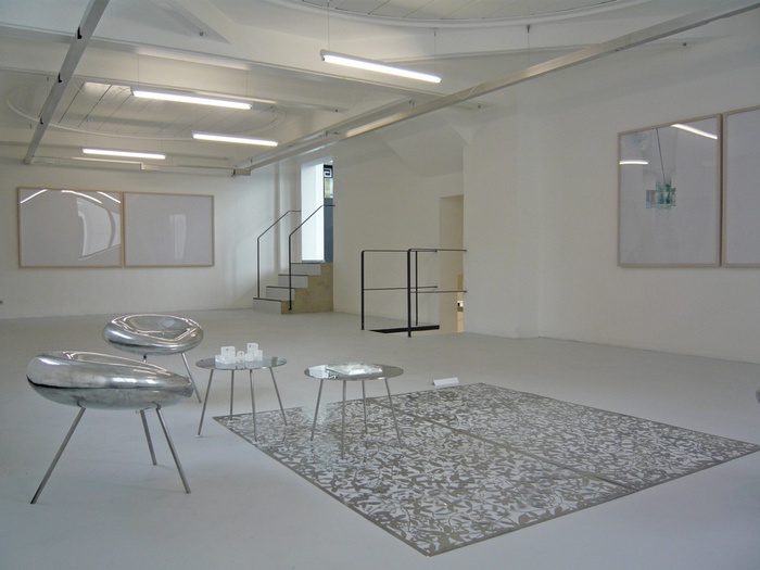 Blick in die Ausstellung im aut