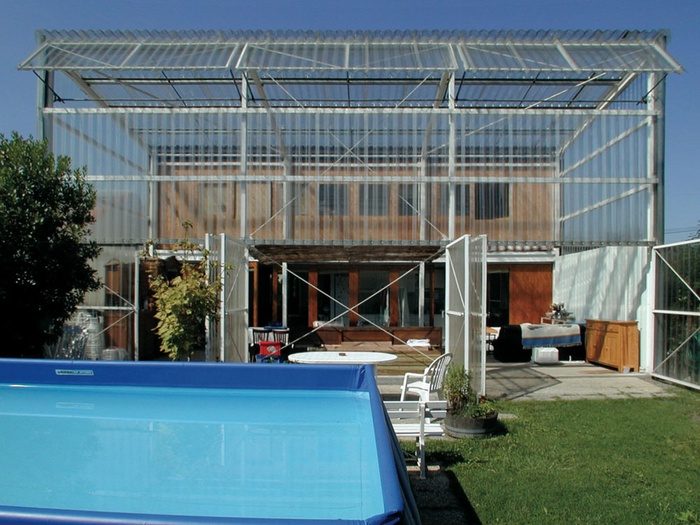 Lacaton & Vassal, Einfamilienhaus Latapie, Floriac, 1991-1993