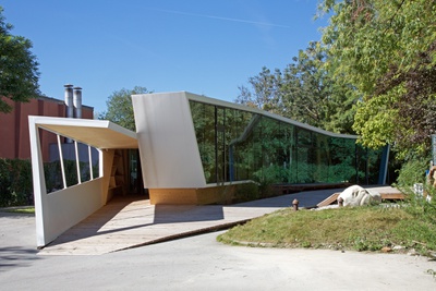 bilding. Kunst- und Architekturschule für Kinder und Jugendliche, Innsbruck, 2013 – 2015, Foto: © Günter R. Wett