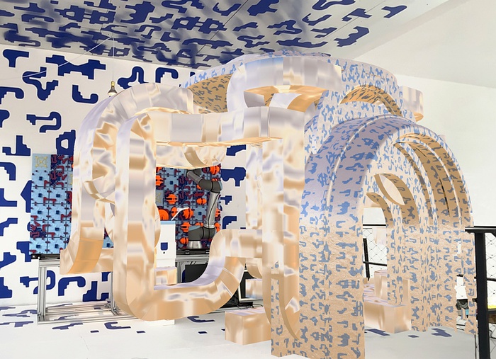 Robotic Lab "Phygital Space. An interface enabled augmentation"