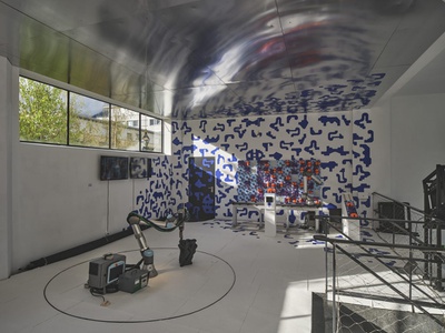 Robotic Lab "Phygital Space • Seamless Digital Materiality" – © Günter Richard Wett Robotic Lab "Phygital Space • Seamless Digital Materiality"
