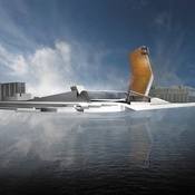 Rainer Pirker,  Rivermouth Landmark, Nanjing (2006)