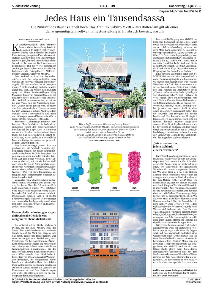 Süddeutsche Zeitung, 10. Juli 2019