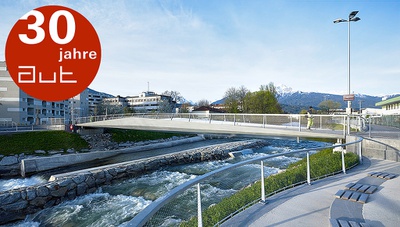 Tilflisbrücke, Innsbruck – © Markus Bstieler Tilflisbrücke, Innsbruck
