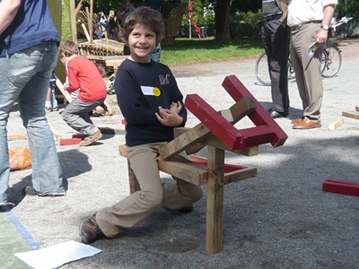 "Parkwerkstatt" für Kinder