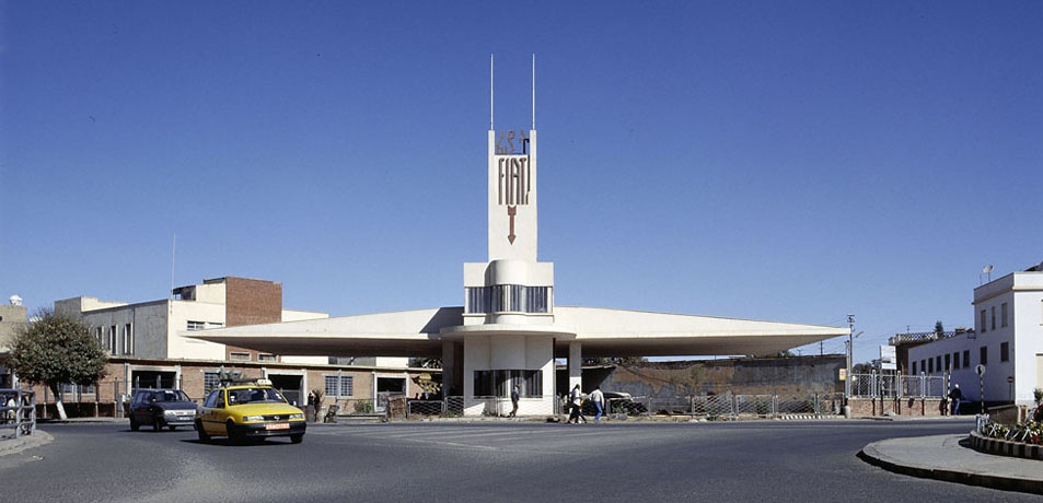 Tankstelle Fiat Tagliero, Architektur: Giuseppe Petazzi, 1938