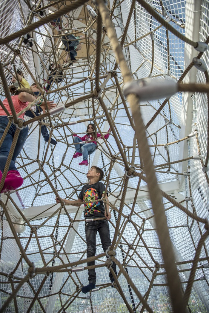 Snøhetta, Swarovski Kristallwelten, Spielturm