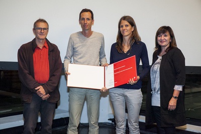 Auszeichnung des Landes Tirol für "Büro am Anger, Zirl"