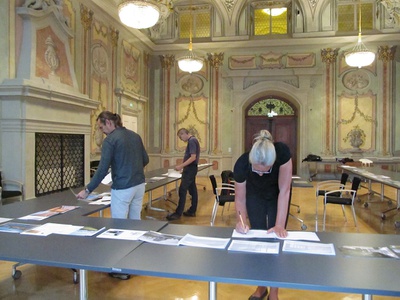 Die Jury 2016: Wolfgang Feyferlik, Tina Saaby und Roland Winkler