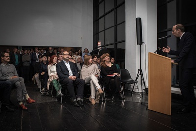 Preisverleihung "Auszeichnung des Landes Tirol für Neues Bauen 2018" im aut