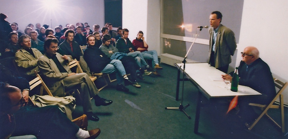 Erste Veranstaltung im Architekturforum Tirol: Ein Vortrag von Friedrich Achleitner Erste Veranstaltung im Architekturforum Tirol: Ein Vortrag von Friedrich Achleitner