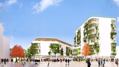 Bruno Sandbichler, Quartiershaus Grüner Markt, Wien