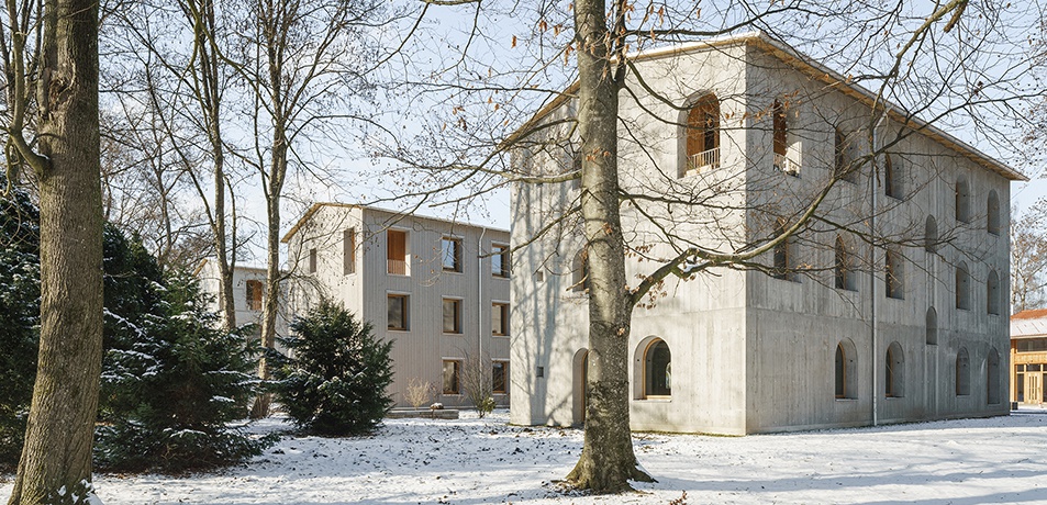 Forschungshäuser Bad Aibling – © Sebastian Schels Forschungshäuser Bad Aibling