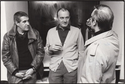 Peter Noever, Walter Pichler, Rudolf Goessl, 1982