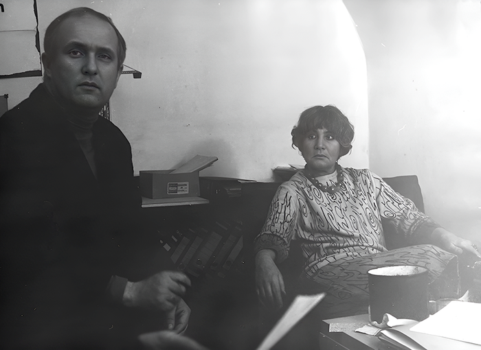 Mit Maria Biljan-Bilger