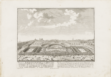 Johann Bernhard Fischer von Erlach: Prospect des Grossen Neuen Kaysl. Stalls, 1721