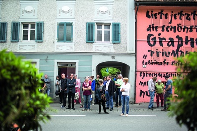 Architekturvermittlung vor Ort und im Gespräch II – © Foto: Darko Todorovic Architekturvermittlung vor Ort und im Gespräch II
