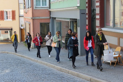 Stadtspaziergang "Gendergerechte Stadtplanung" – © Foto: vai Stadtspaziergang "Gendergerechte Stadtplanung"