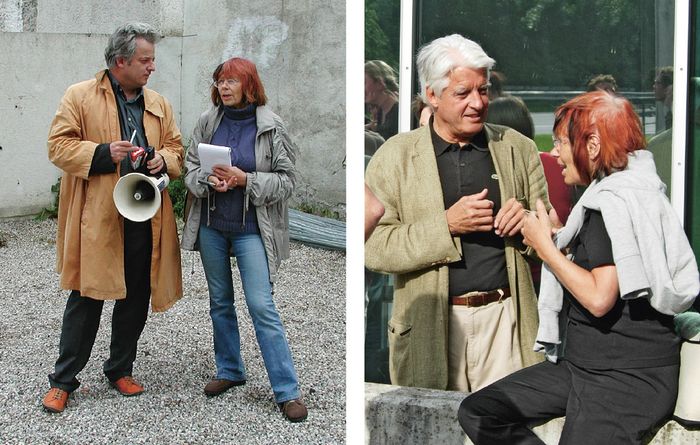 Baustellenführung beim Adambräu (2004) und „Vor Ort“-Gespräch bei der Justizanstalt Innsbruck (2007)