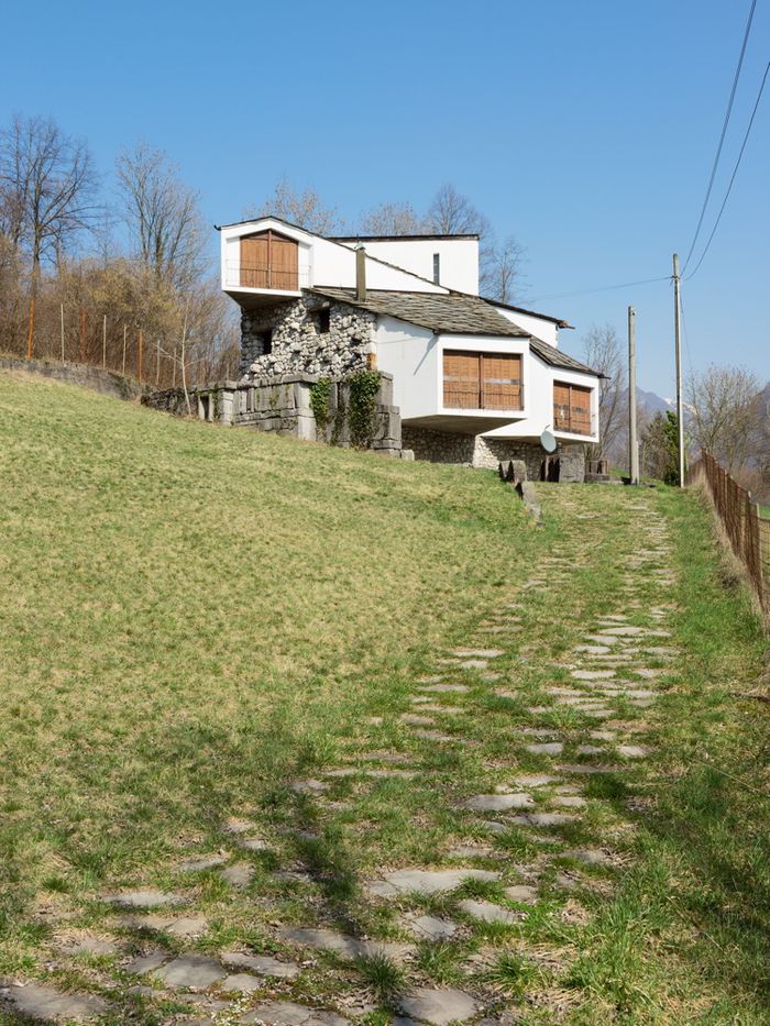 Giuseppe Pizzigoni, Casa Nani, Parre,  1964 – 65