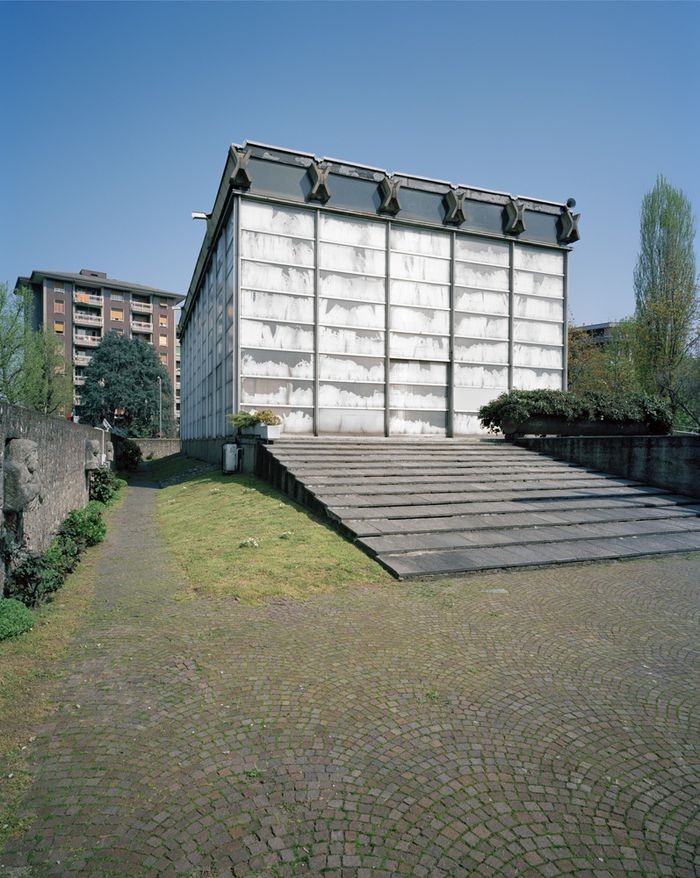Angelo Mangiarotti und Bruno Morassutti,  Kirche "Mater Misericordiae" Mailand, 1956 – 57, © Werner Feiersinger