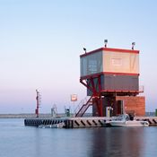 PRM2, 2008, Kontrollturm, Marina di Ragusa, Bildnachweis: © Hélène Binet
