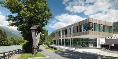 Campus Technik Lienz, Lienz, 2016 – 2018 (Architektur: fasch&fuchs.architekten)