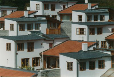Norbert Fritz, Siedlung Pumpligahn, Innsbruck, Axometrie