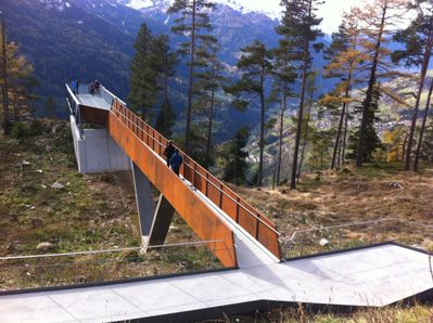 Aussichtsplattform Gachenblick, Fliess Architektur: columbosnext Bildnachweis: © columbosnext