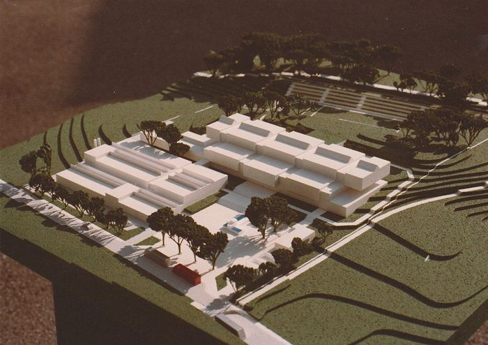 Hermann Kastner, Wettbewerb HTLBA Jenbach 1978 (2. Preis)