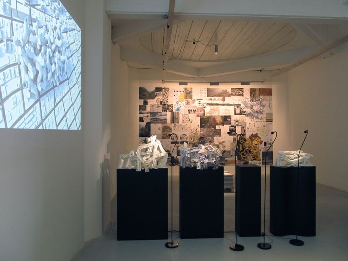 Blick in die Ausstellung "Potenziale 2" im aut, Bildnachweis: © aut