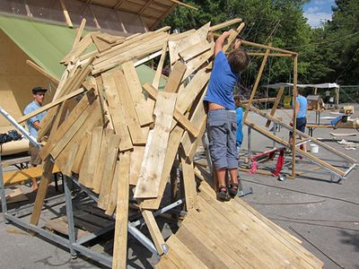 Woodstock im bilding