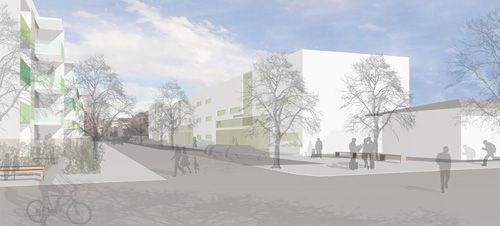 Wohnanlage Premstraße, Innsbruck; Arch: Fügenschuh Hrdlovics Architekten
