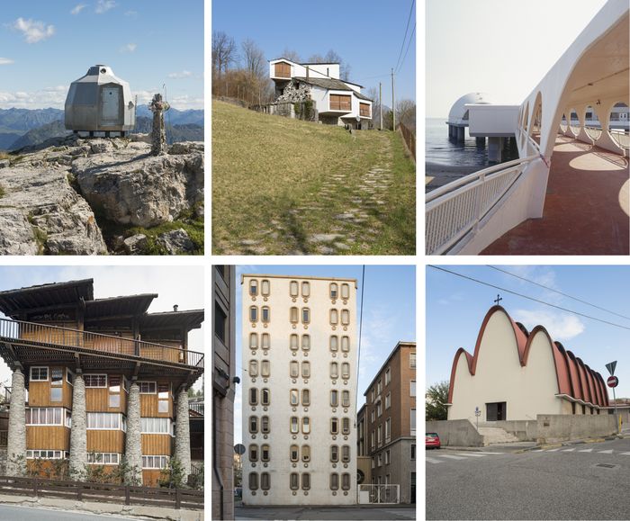 Sechs, in der Ausstellung gezeigte Projekte, Bildnachweis: © Werner Feiersinger