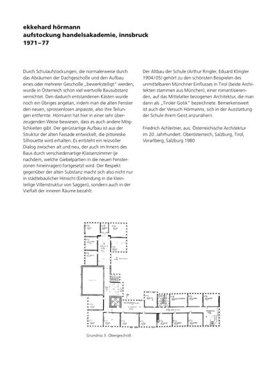 Einführungsseite Aufstockung Handelsakademie