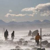 Besteigung des Snøhetta