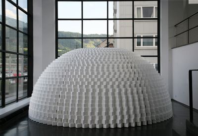 Blick in die Ausstellung "Bas Princen, Milica Topalovic: Invisible Frontier"