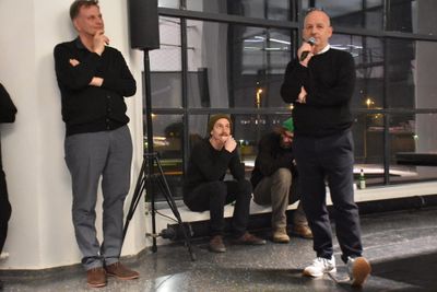 Ausstellungseröffnung "Geometrien des Lebens" mit Werner Feiersinger